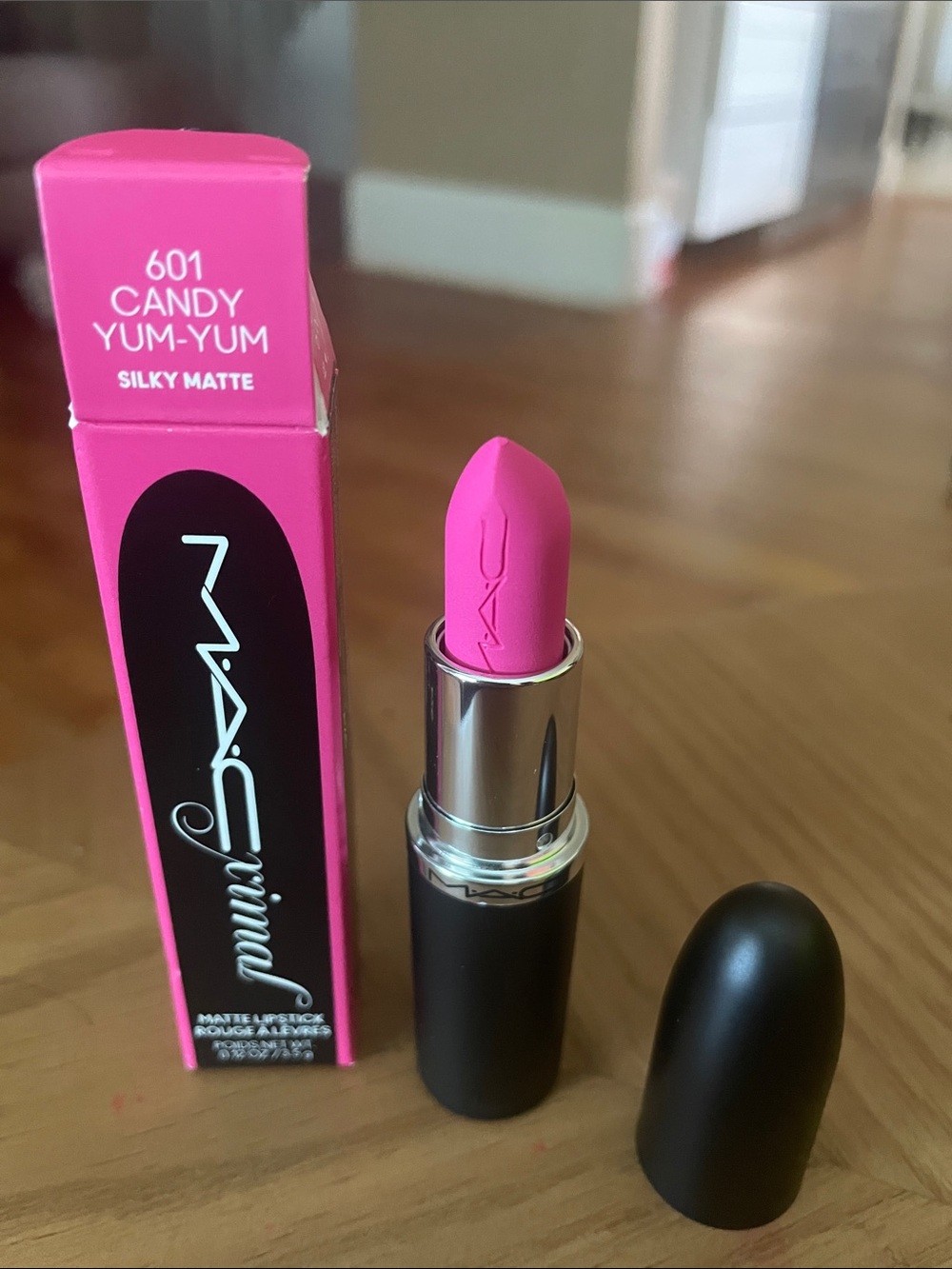 MAC Cosmetics Candy Yum-Yum Silky Matte Lipstick - Bright Pink